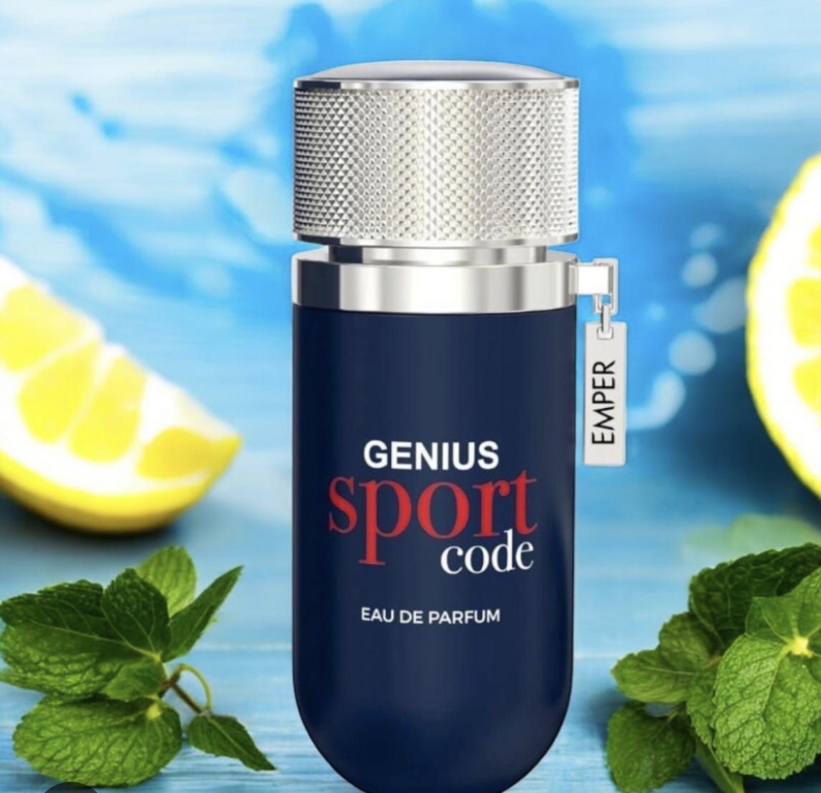 EMPER Genius Sport Code 3.4 oz EDP for men