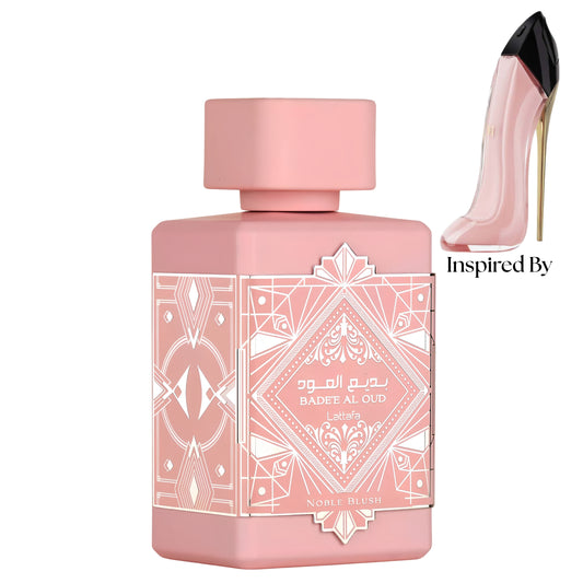 Badee Al Oud Noble Blush by Lattafa: (100ml)