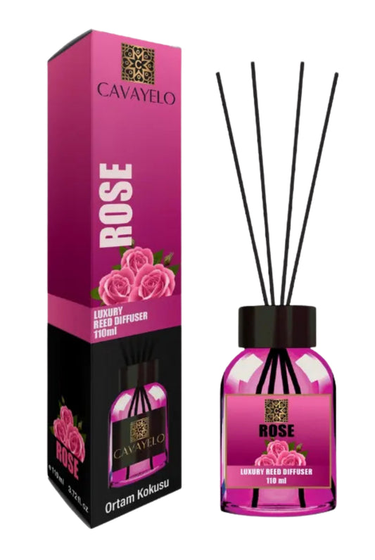 Cavayelo Reed Diffuser Rose: (110mL)