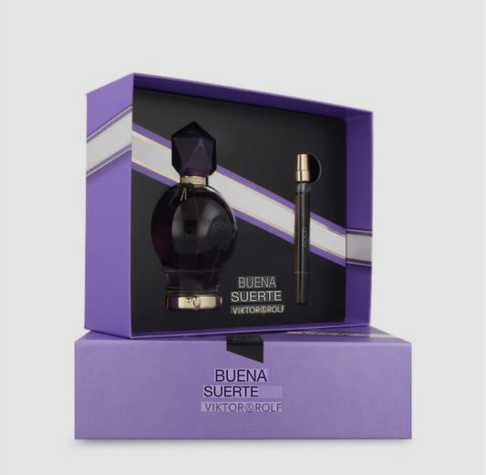 The Queen /  gift set edp /2piezas  good fortune /victor & rolf(90ml /10ml)