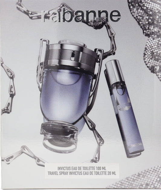 Invictus rabanne /edt/gift set (100ml/20ml)