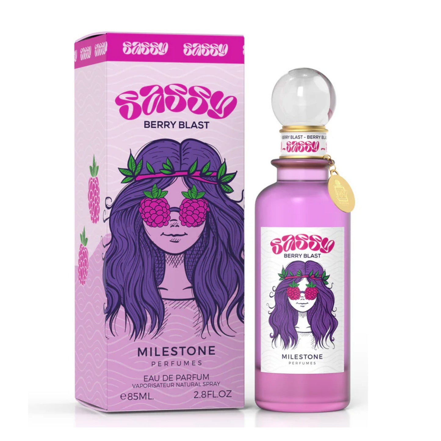 Explosión de bayas atrevidas de Milestone: (85ml)